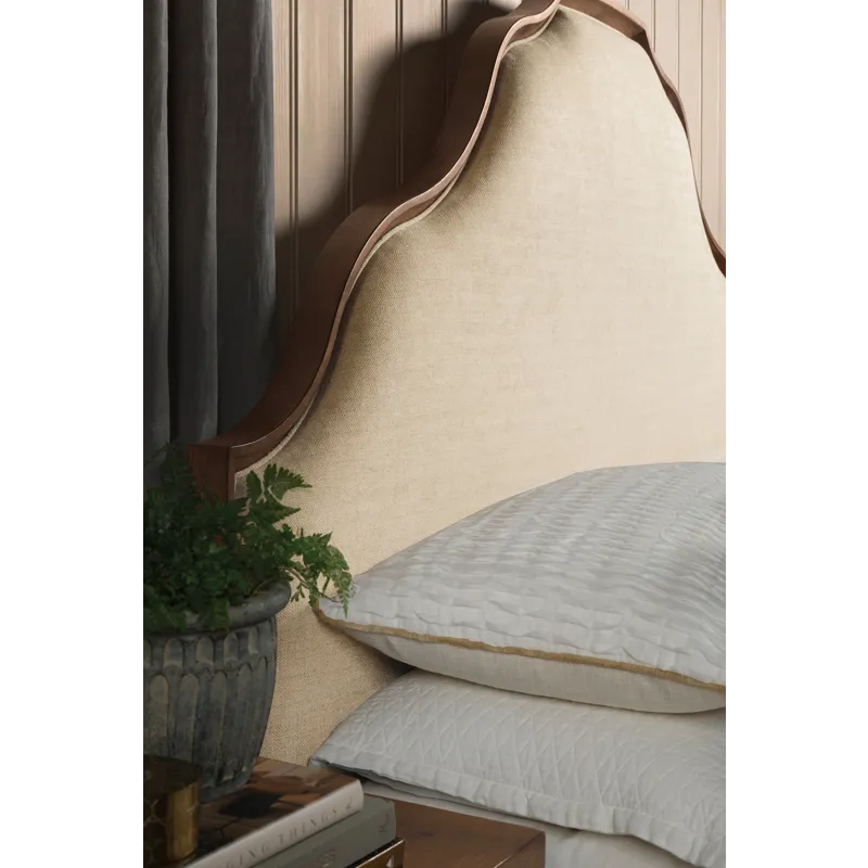 Cashiers King Upholstered Panel Bed