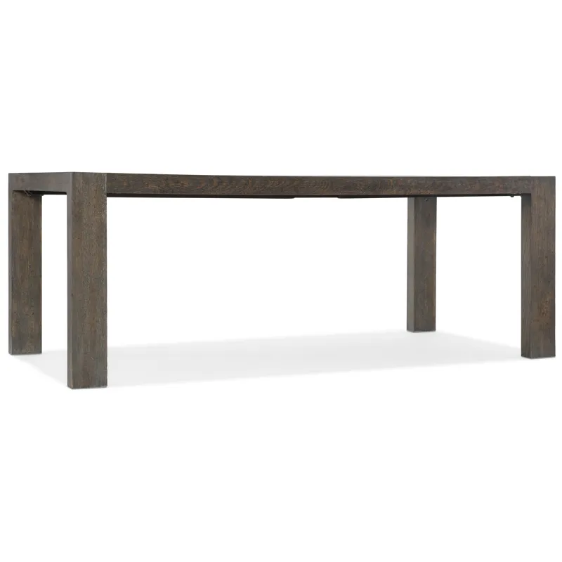 Miramar Point Reyes Umberto Leg Dining Table Silhouette