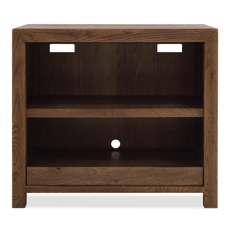Driftwood Open Shelf Cabinet