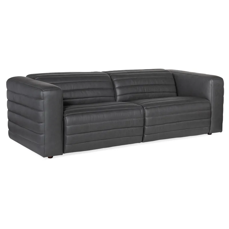 Chatelain 1.5 LAF/RAF 2 over 2 Power Sofa with Power Headrest Silo