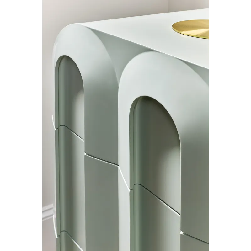 Commerce and Market Groove Three-Drawer Chest