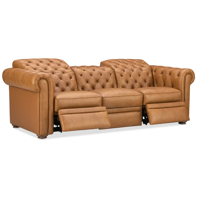 Hooker Ready-Made Upholstery Glover Power Reclining Sofa with Power Headrest