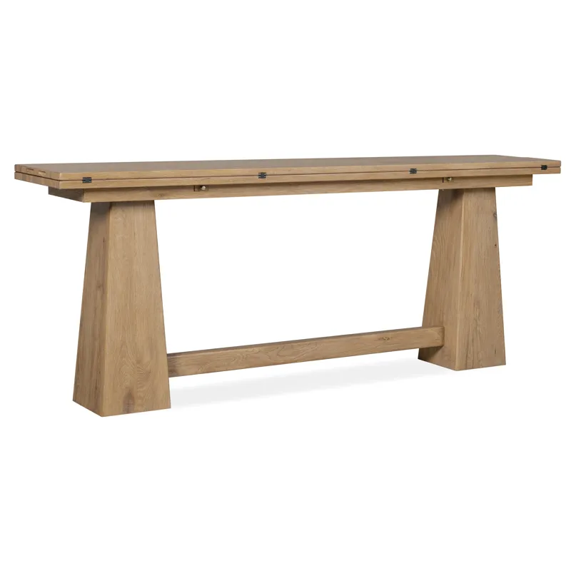 Driftwood Flip-Top Console Table