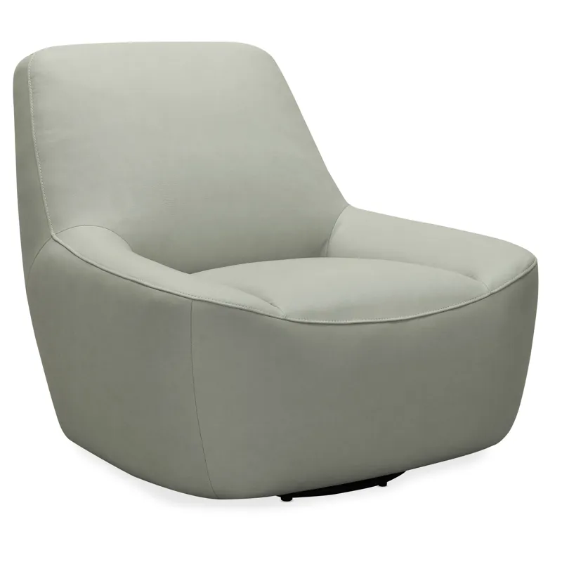 Maneuver Leather Swivel Chair Silhouette