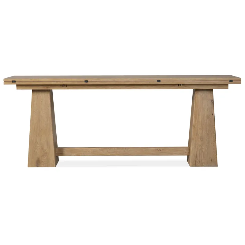 Driftwood Flip-Top Console Table