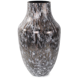 Zynsky Art Glass in Deep Mocha Brown- Tall