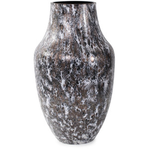 Zynsky Art Glass in Deep Mocha Brown- Short