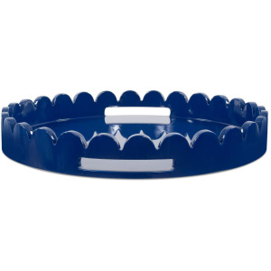 Round Scalloped Riviera Tray