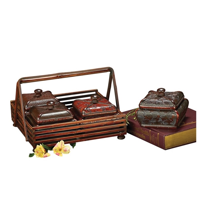 Jewelry Box Set with Basket