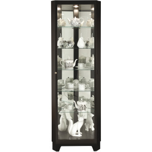 Melissa IV Corner Curio Cabinet