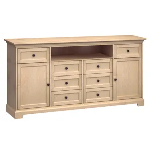 83" Wide 41" Extra Tall TV Console