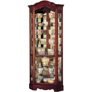 Jamestown Corner Curio Cabinet
