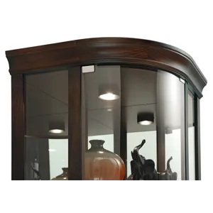 Marlowe III Corner Curio Cabinet