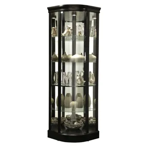 Marlowe II Corner Curio Cabinet