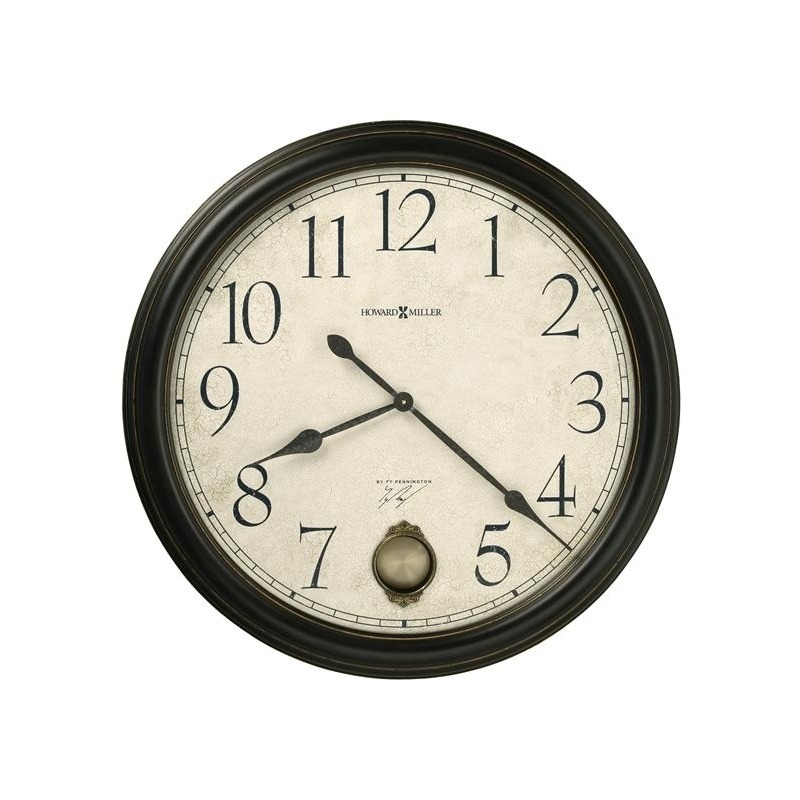 Glenwood Falls Wall Clock 625444 by Howard Miller at Turner Furniture
