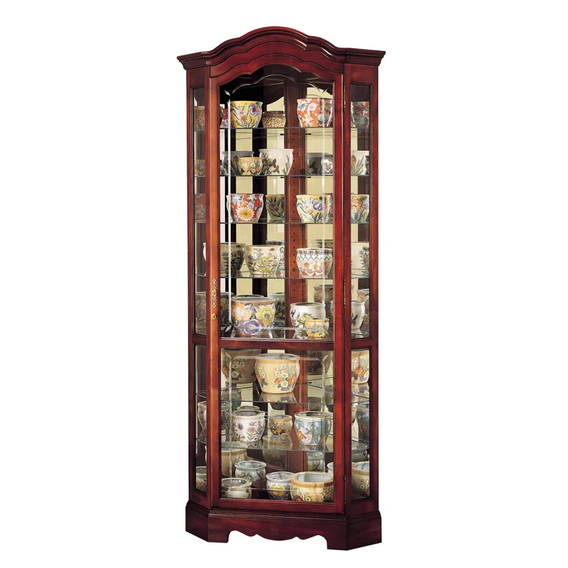 Jamestown Corner Curio Cabinet
