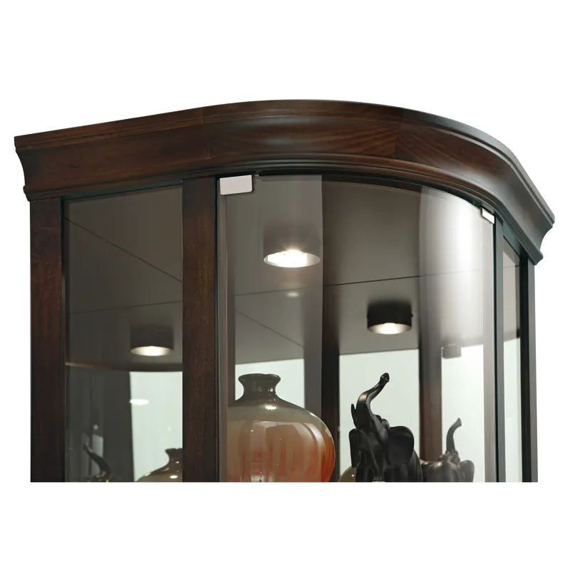 Marlowe III Corner Curio Cabinet