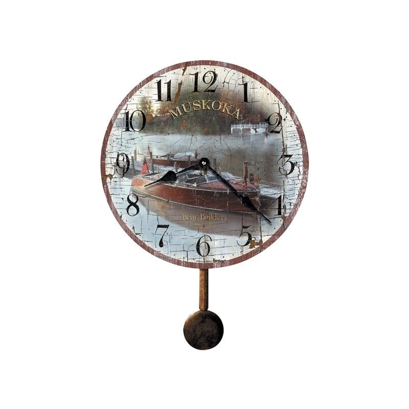 Savannah Botanical VII Wall Clock 620440 by Howard Miller at Davis