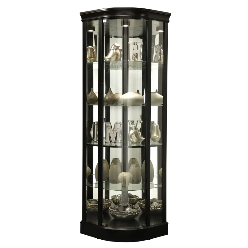 Marlowe II Corner Curio Cabinet