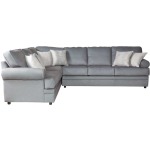 2 PC Sectional - Beamer Denim Fog