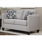 Loveseat - Elizabeth Silver