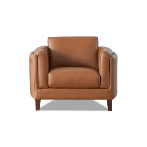 Maui Leather Chair - Nutmeg