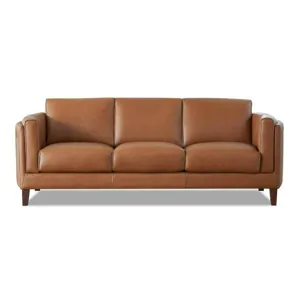 Maui Leather Sofa - Nutmeg