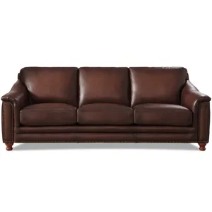 Belfast Leather Sofa - Caramel