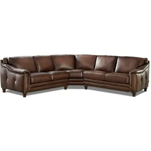 Belfast Leather 3-Piece - Caramel