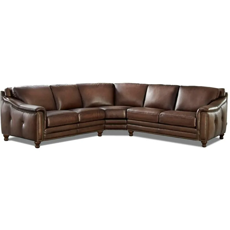 Belfast Leather 3-Piece - Caramel
