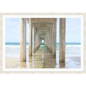 Under the Pier in Crystal Blue Water