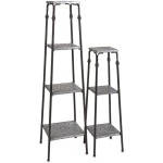 Gilbert Galvanized Shelves - Set of 2