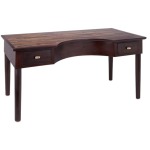 Beth Kushnick Recycled Wood Executive Desk