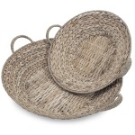 Esteri Banana Leaf Tray - Set of 2
