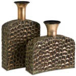 Liana Reptilian Angular Bottles - Set of 2