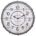 Ella Elaine Postal Cage Clock