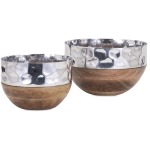 TY Persimmon Serving Bowls