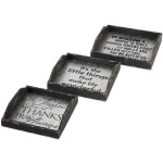 Ella Elaine Metal Trays - Set of 3