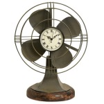 Thatcher Vintage Fan Clock