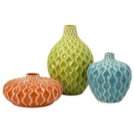 Agatha Ceramic Vases - Set of 3