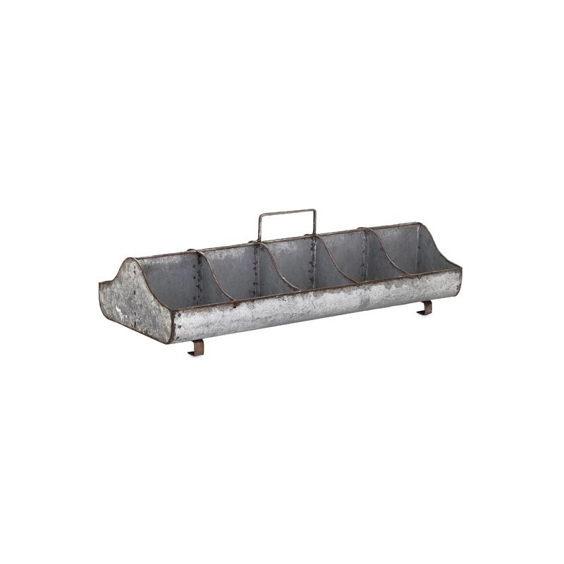 Lorren Galvanized Organizer