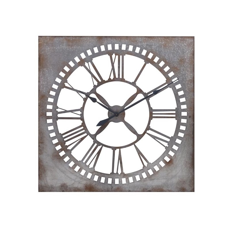 Murphy Galvanized Clock