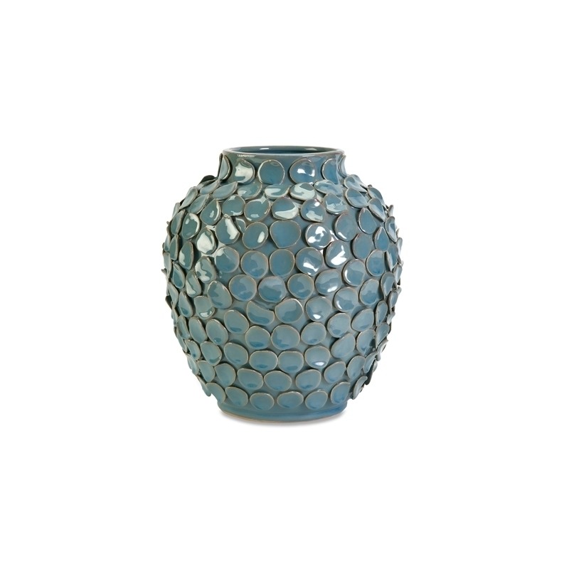Agean Short Ceramic Vase