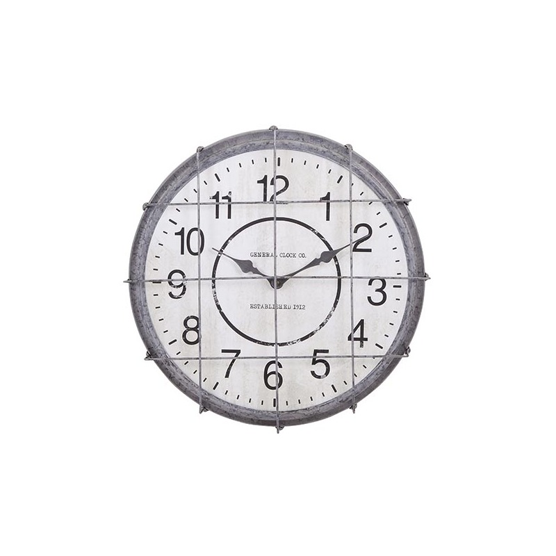 Ella Elaine Postal Cage Clock