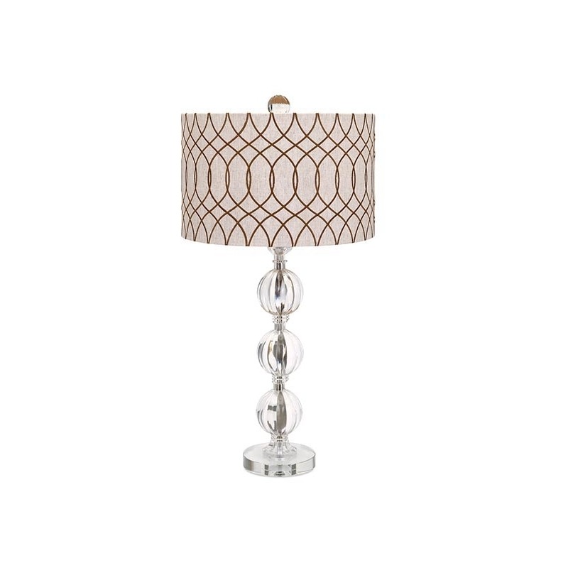 Avena Acrylic And Crystal Table Lamp