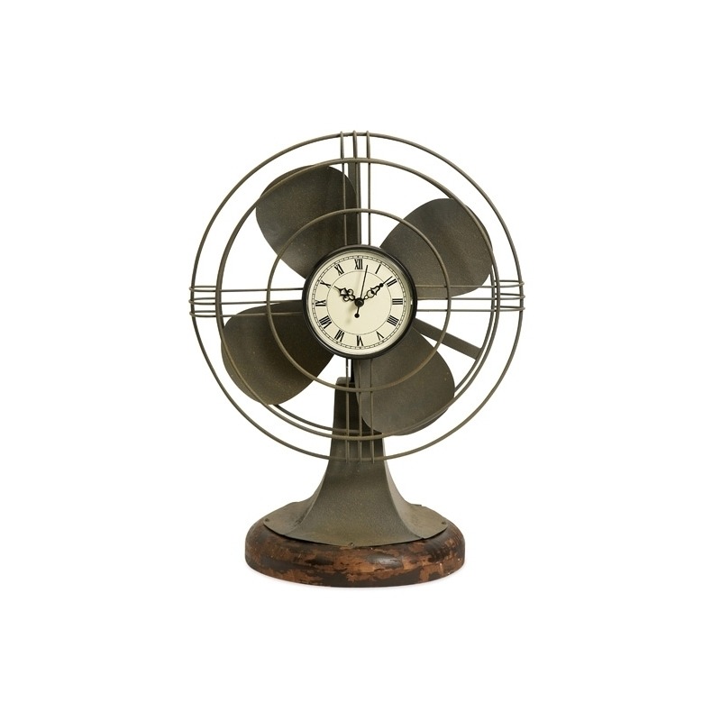 Thatcher Vintage Fan Clock