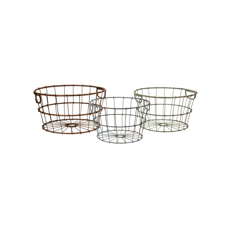Kristley Metal Basket - Set of 3