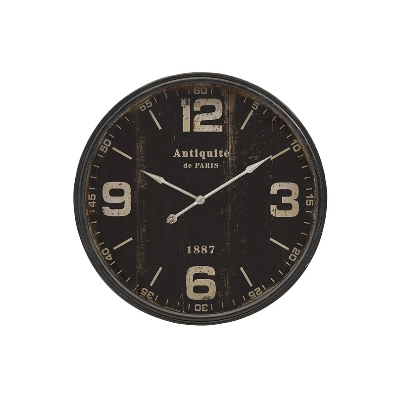 Robertson Black Wall Clock