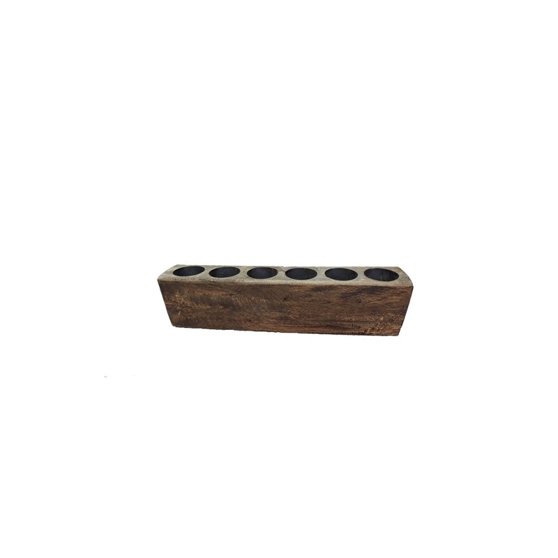 6 Hole Sugar Mold, No Glass
