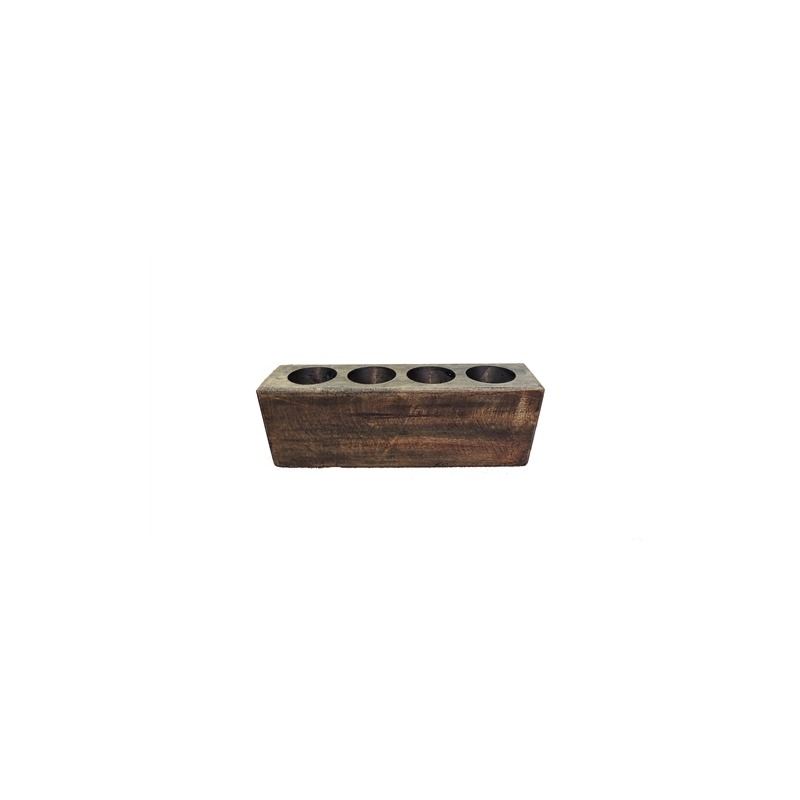4 Hole Sugar Mold, No Glass